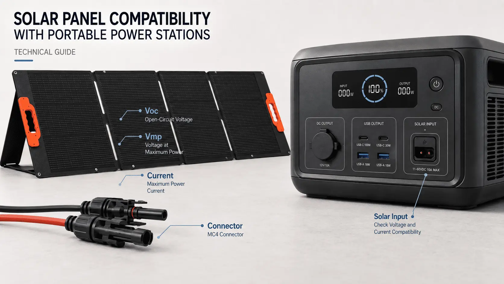 Solar Panel Compatibility With Power Stations