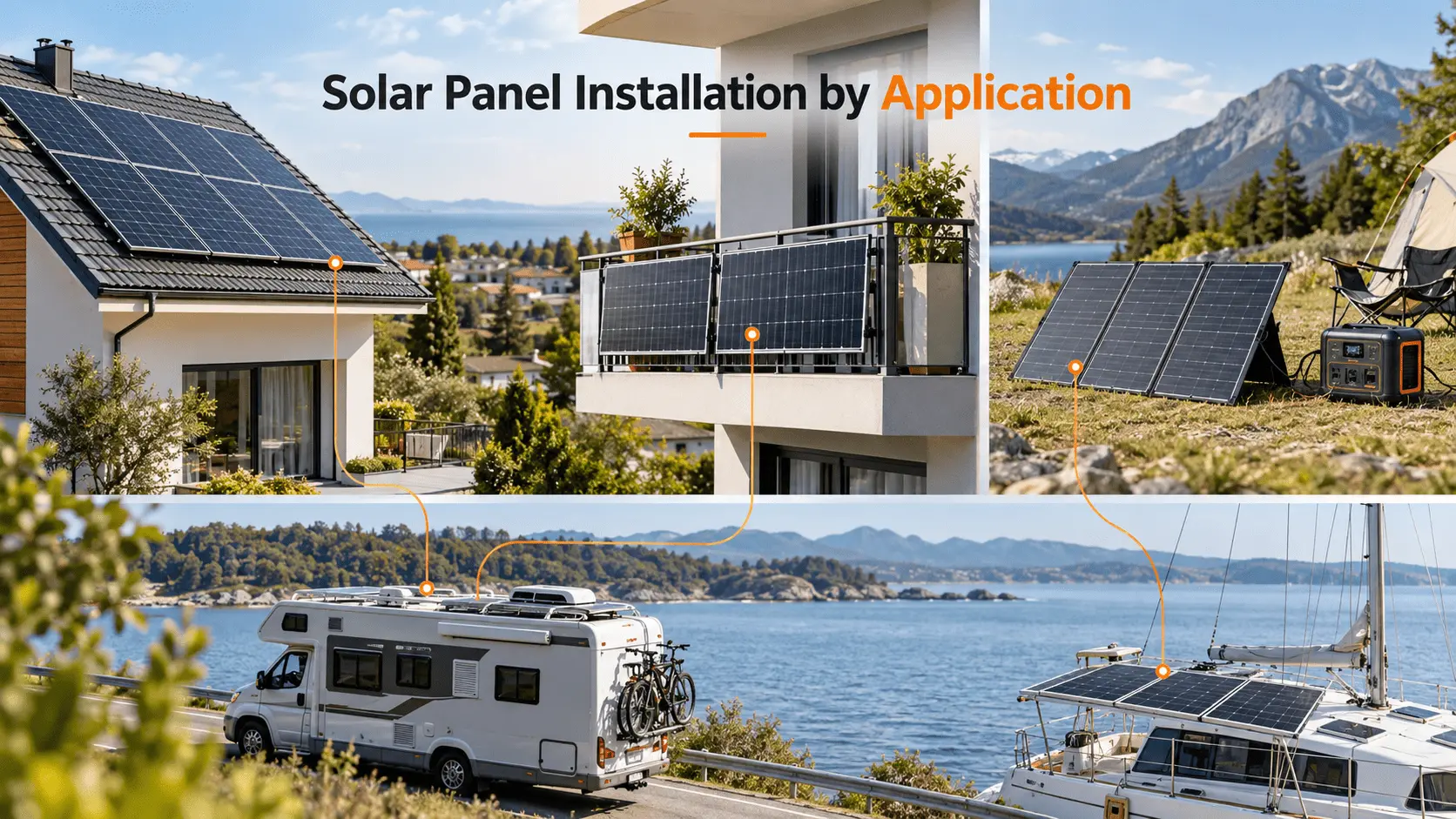 Solar Panel Installation by Application