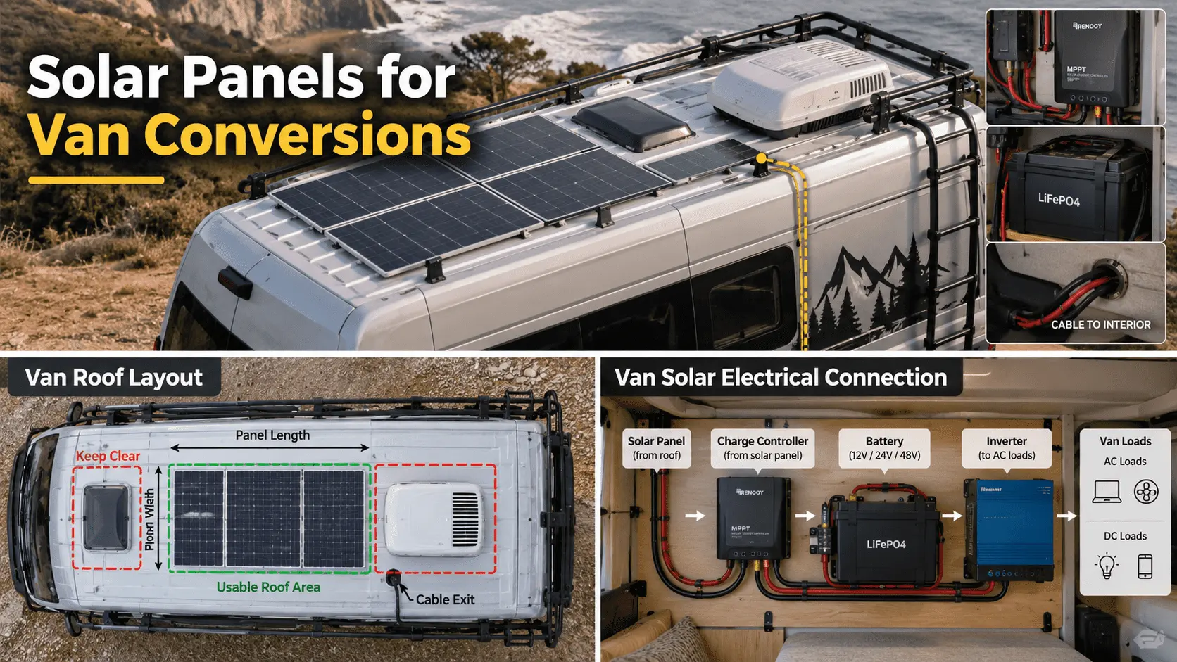 Solar Panels for Van Conversions
