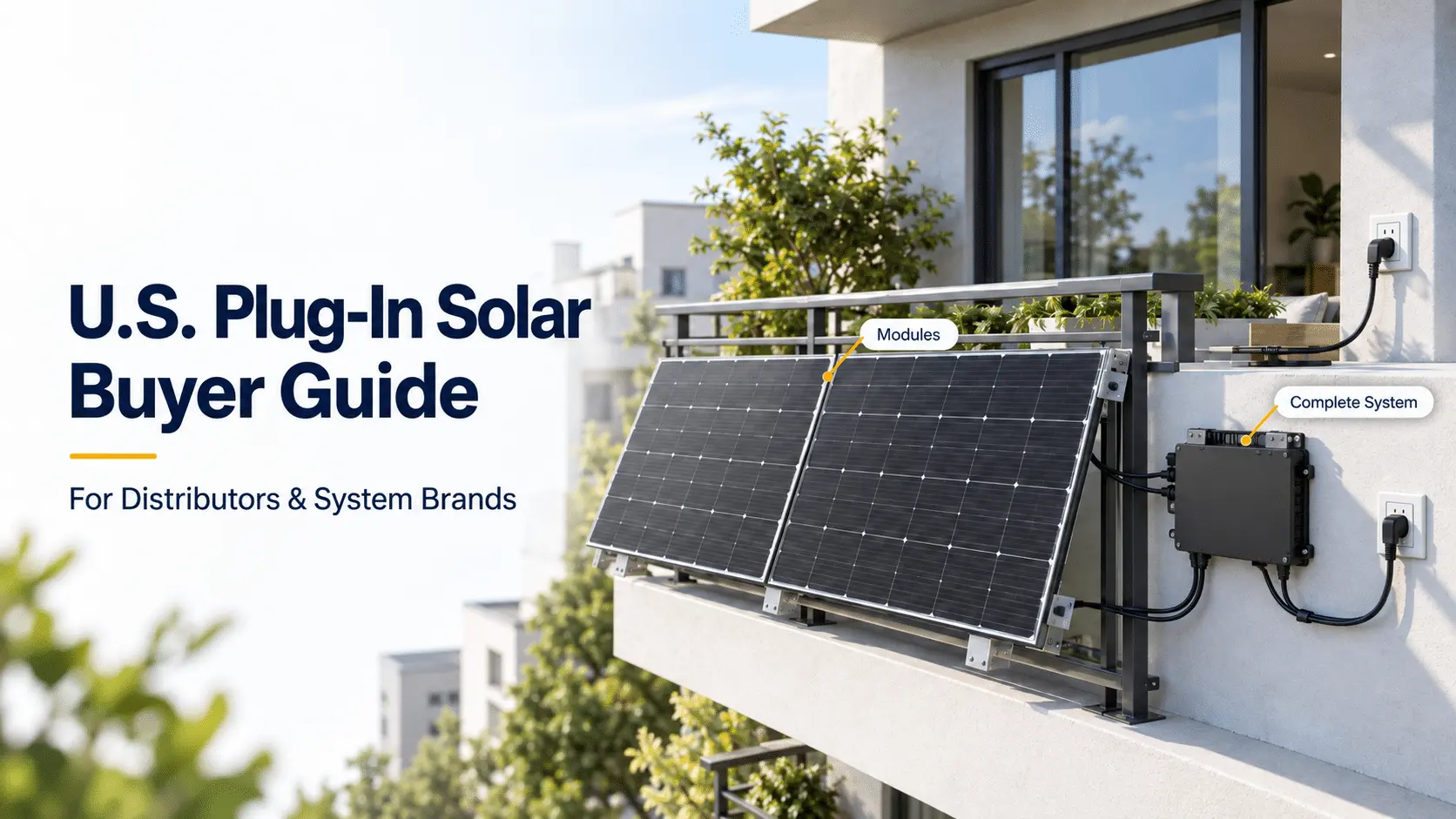 U.S. Plug-In Solar Buyer Guide for Distributors and System Brands
