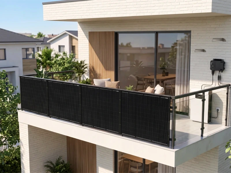 Balcony Solar System-day