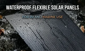 Waterproof Flexible Solar Panels for RV and Marine Use