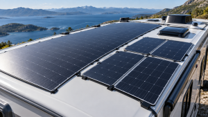 High-power flexible solar panels for 400W+ solar systems
