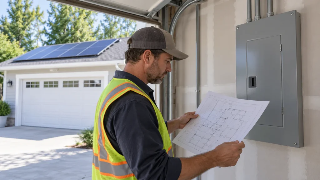 plug-in-solar-subpanel-detached-garage-review