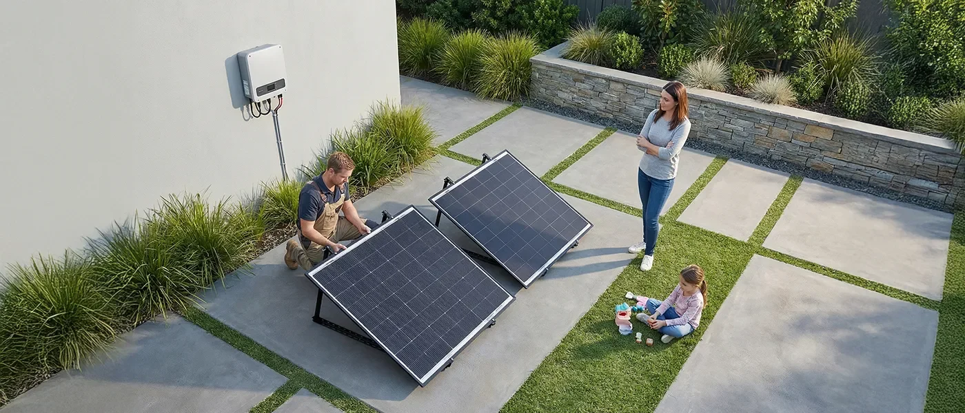 How Plug-In Solar Helps Reduce Grid Electricity Use