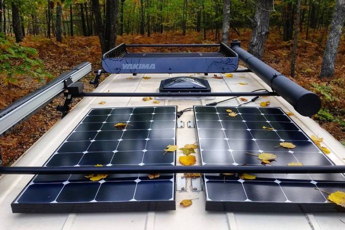 rv-solar-panels rigid solar panels